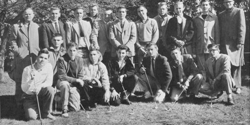 1957 and 1958 Golf Teams Image