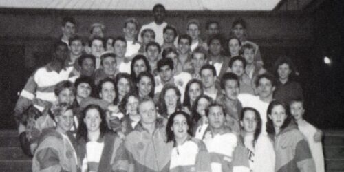 1989-1990 Boys and Girls Swimming and Diving Teams Image