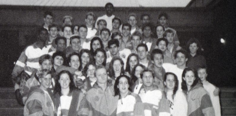 1990 Boys and Girls Swim Teams