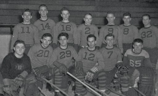 1941 and 1942 Ice Hockey Teams