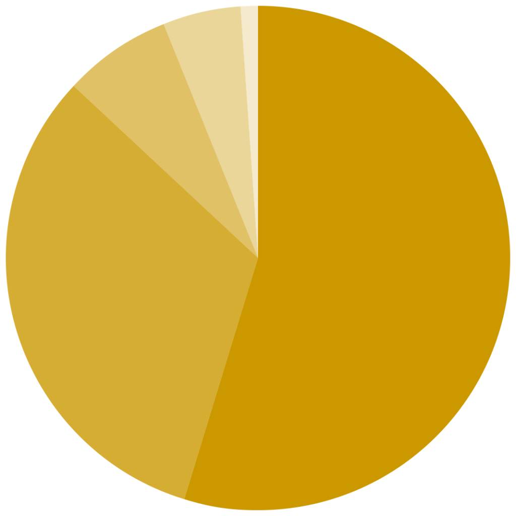 Report of Giving Revenue Pie Chart