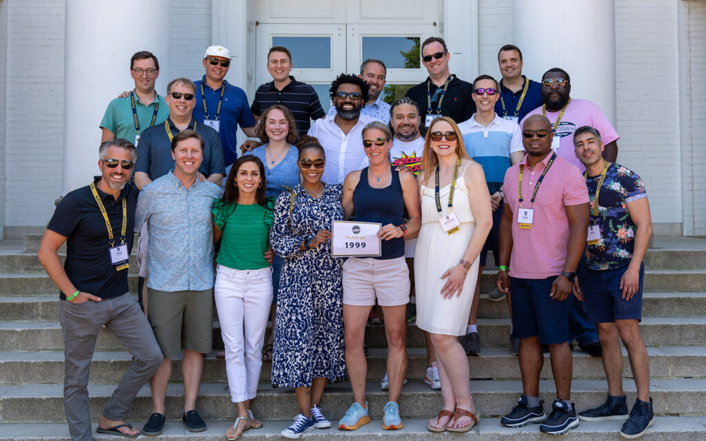 Peddie Class of 1999 group photo