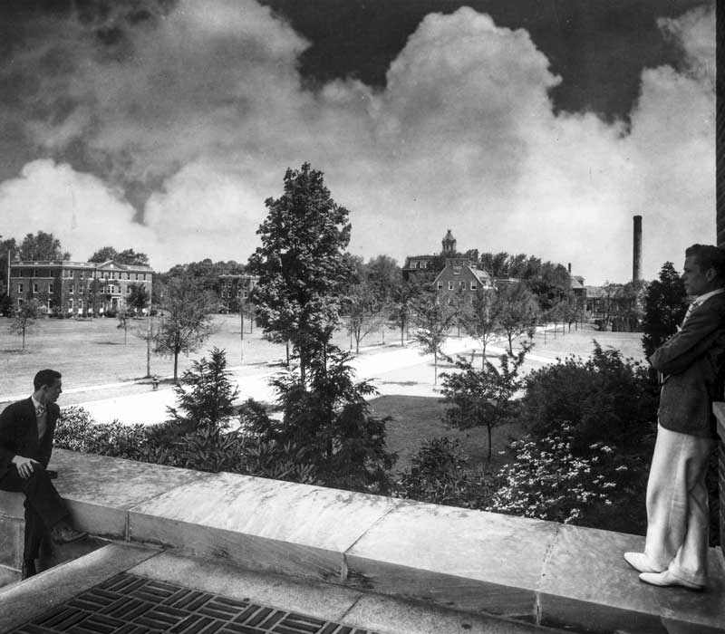 Memorial Hall Archival Black and White The Peddie School