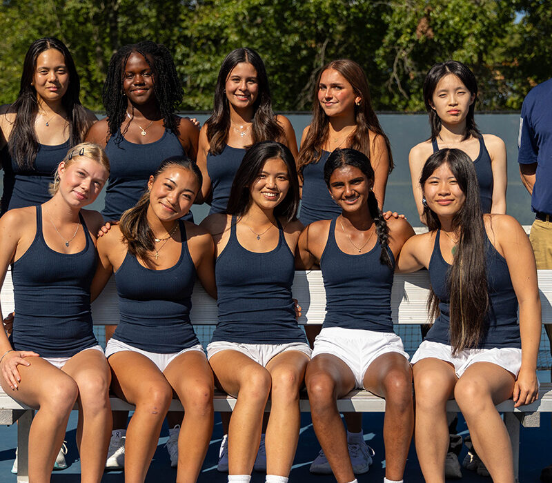 2024 Peddie Varsity Girls Tennis Team Photo