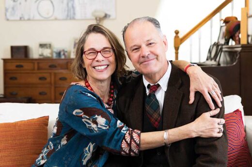 Cathy and Paul Watkins Bid Farewell to Peddie Image