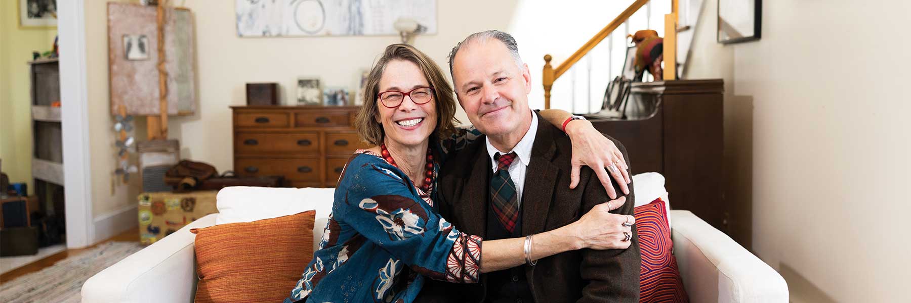 Cathy and Paul Watkins Bid Farewell to Peddie