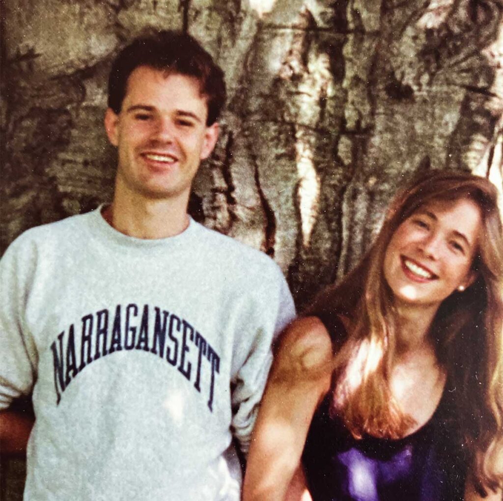 Paul and Cathy Watkins circa 1989