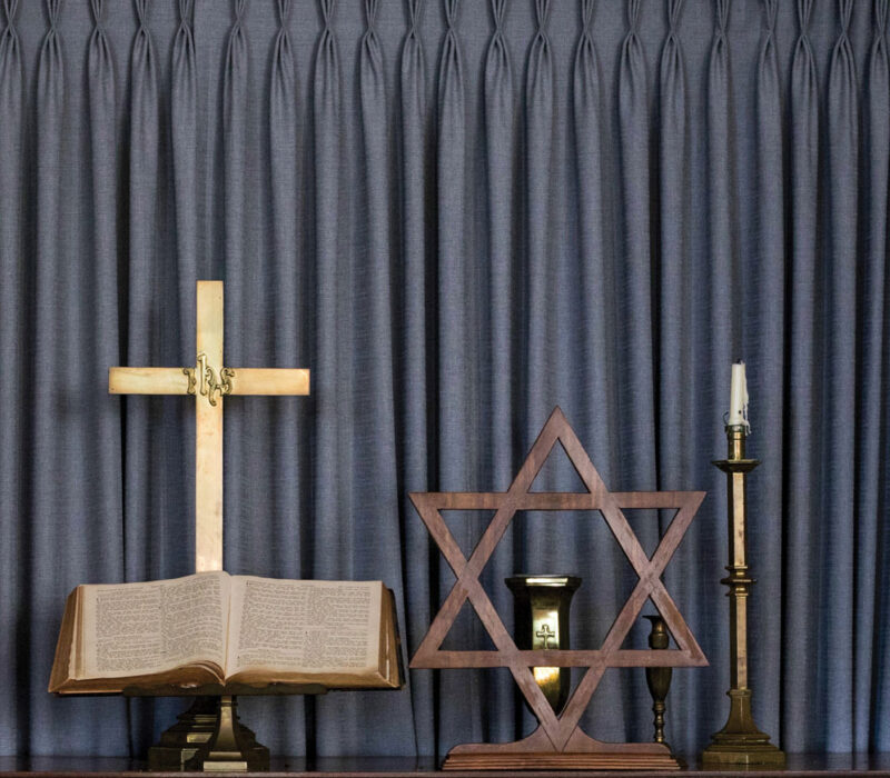 Ayer Memorial Chapel Altar Symbols