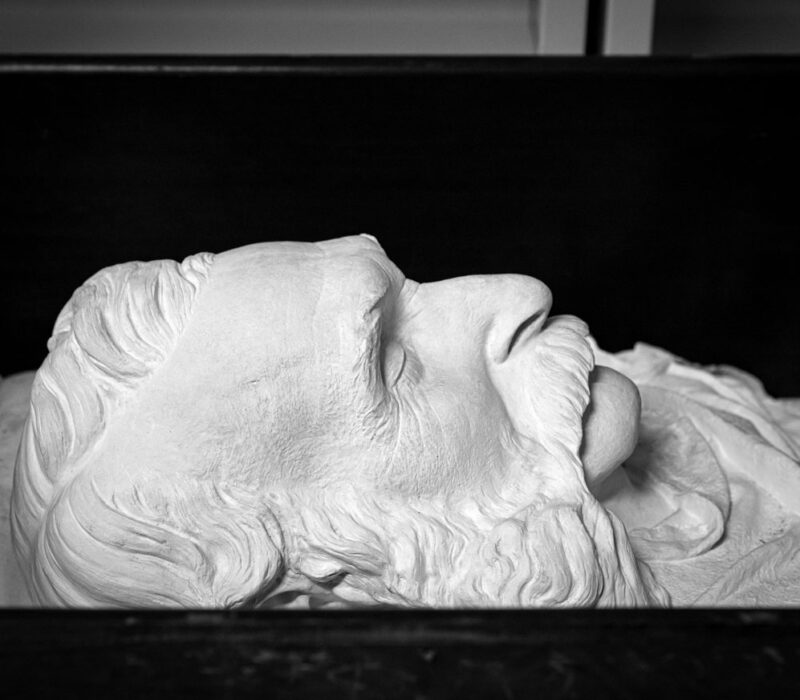 Thomas B. Peddie death mask