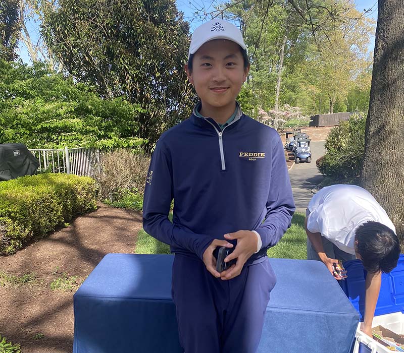Eason Wang ’27 wins individual MAPL Boys Golf Championship