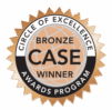 Bronze CASE Circle of Excellence Award Badge