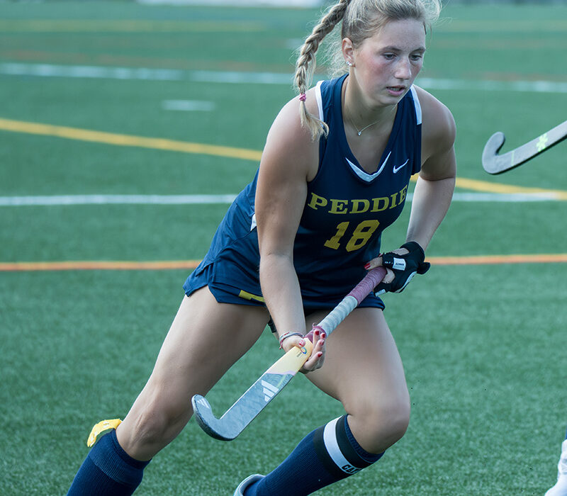 Anna Treese ’26 of Pedidie varsity girls field hockey tallied her 100th career point on Oct. 1