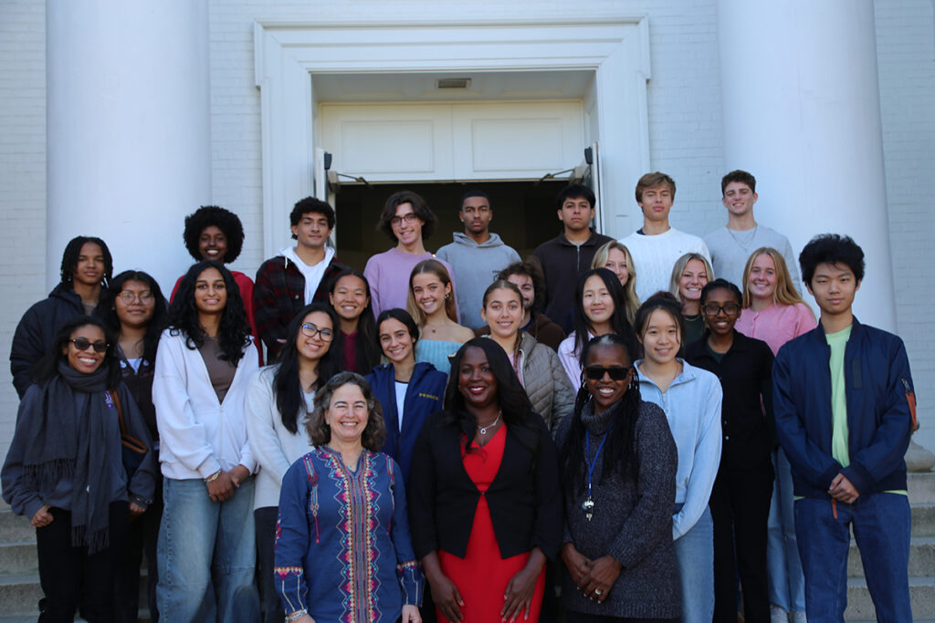 students with Amber A. Hewitt, Ph.D.