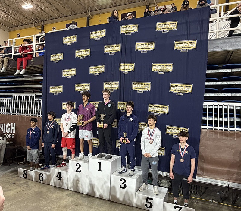 Landon Lill places seventh at the National Prep Wrestling Championships