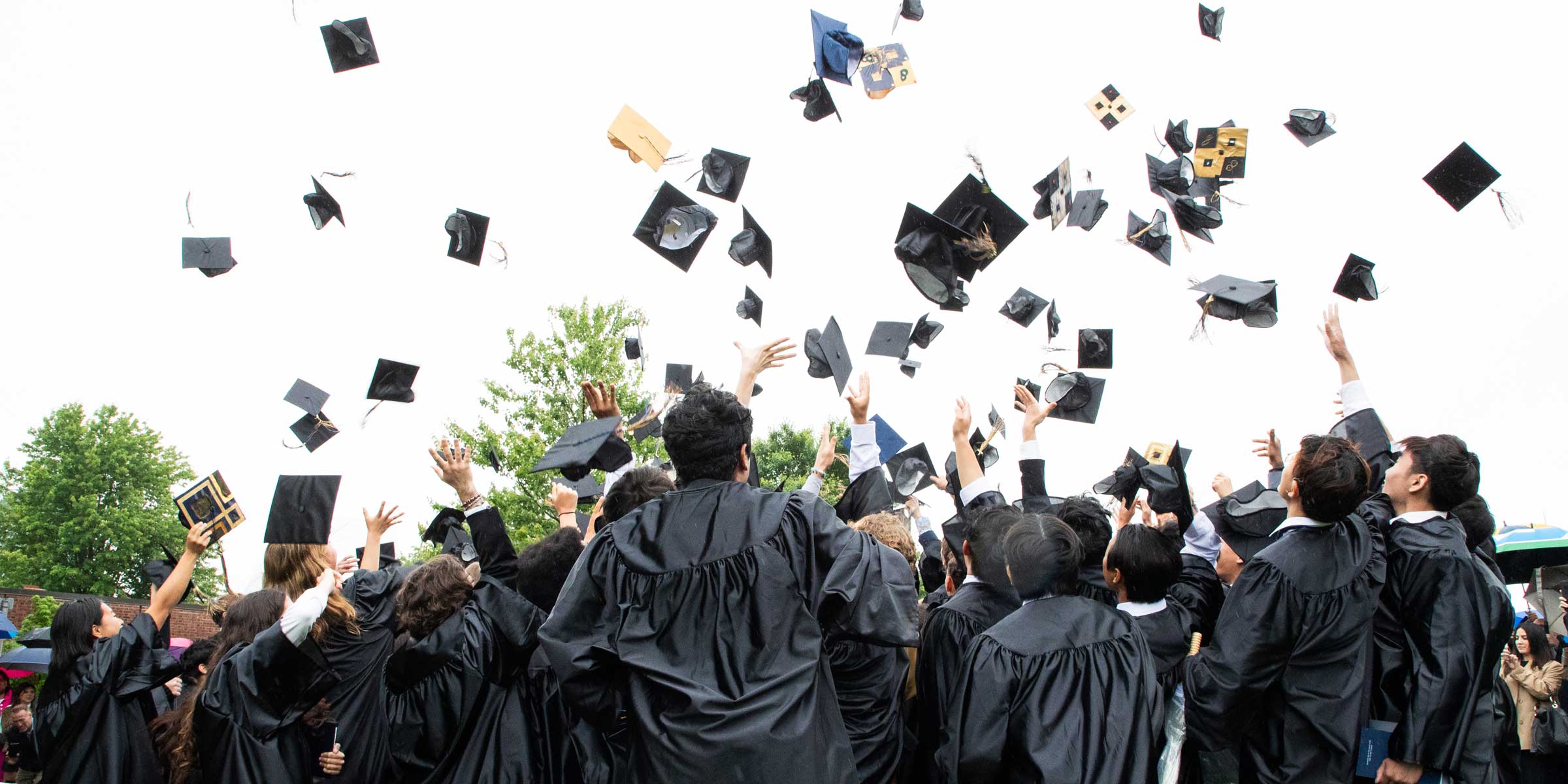 Peddie Class of 2026 Commencement Cap Toss
