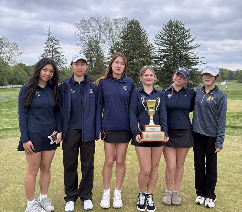 Peddie Girls Golf wins back-to-back MAPL team titles.