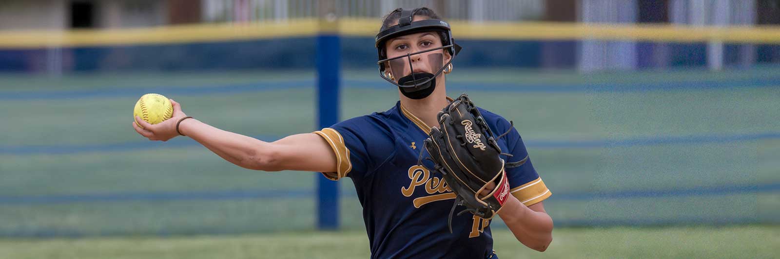 Cadence Schuster makes a throw.