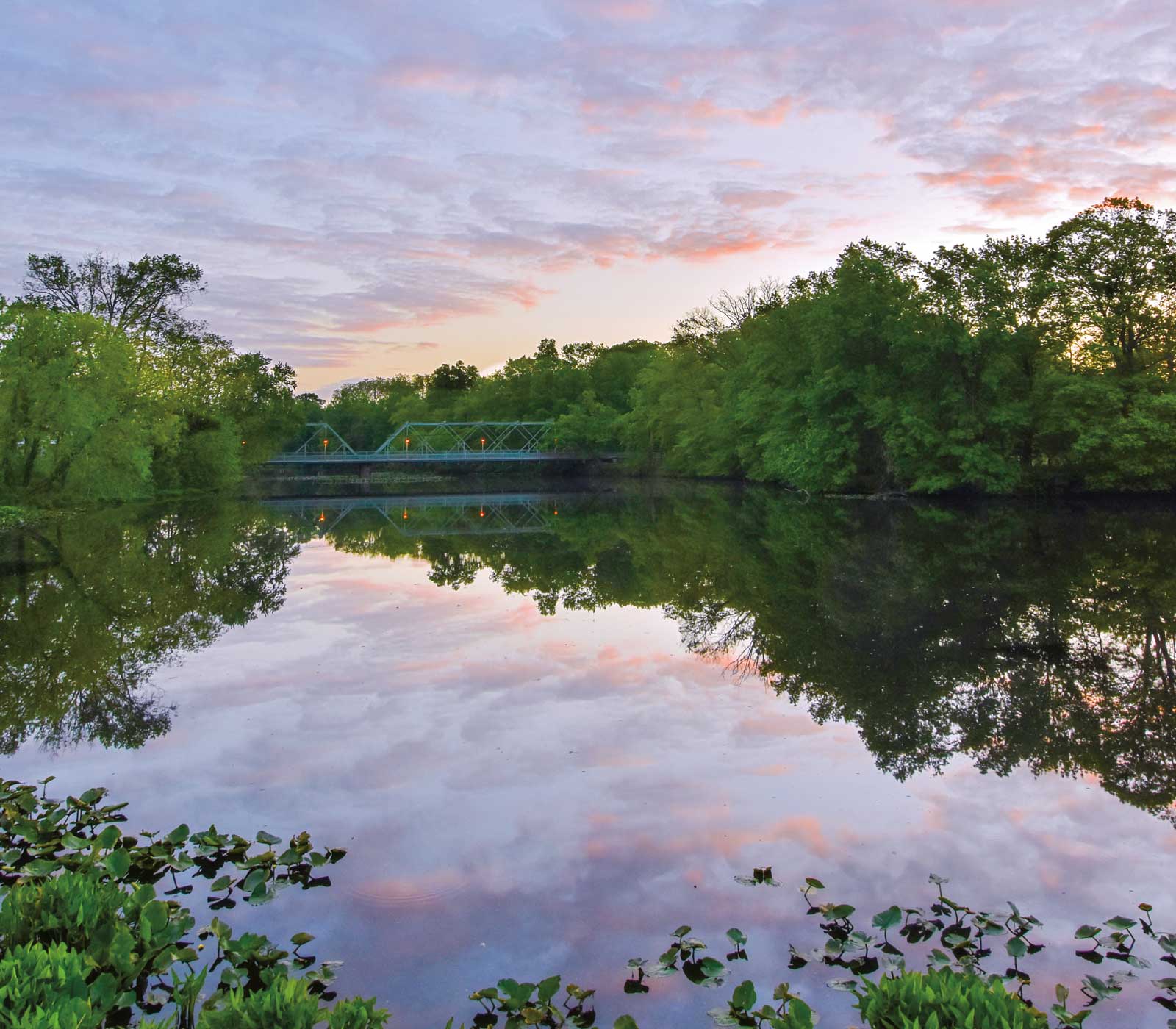 Peddie Lake and Bridge