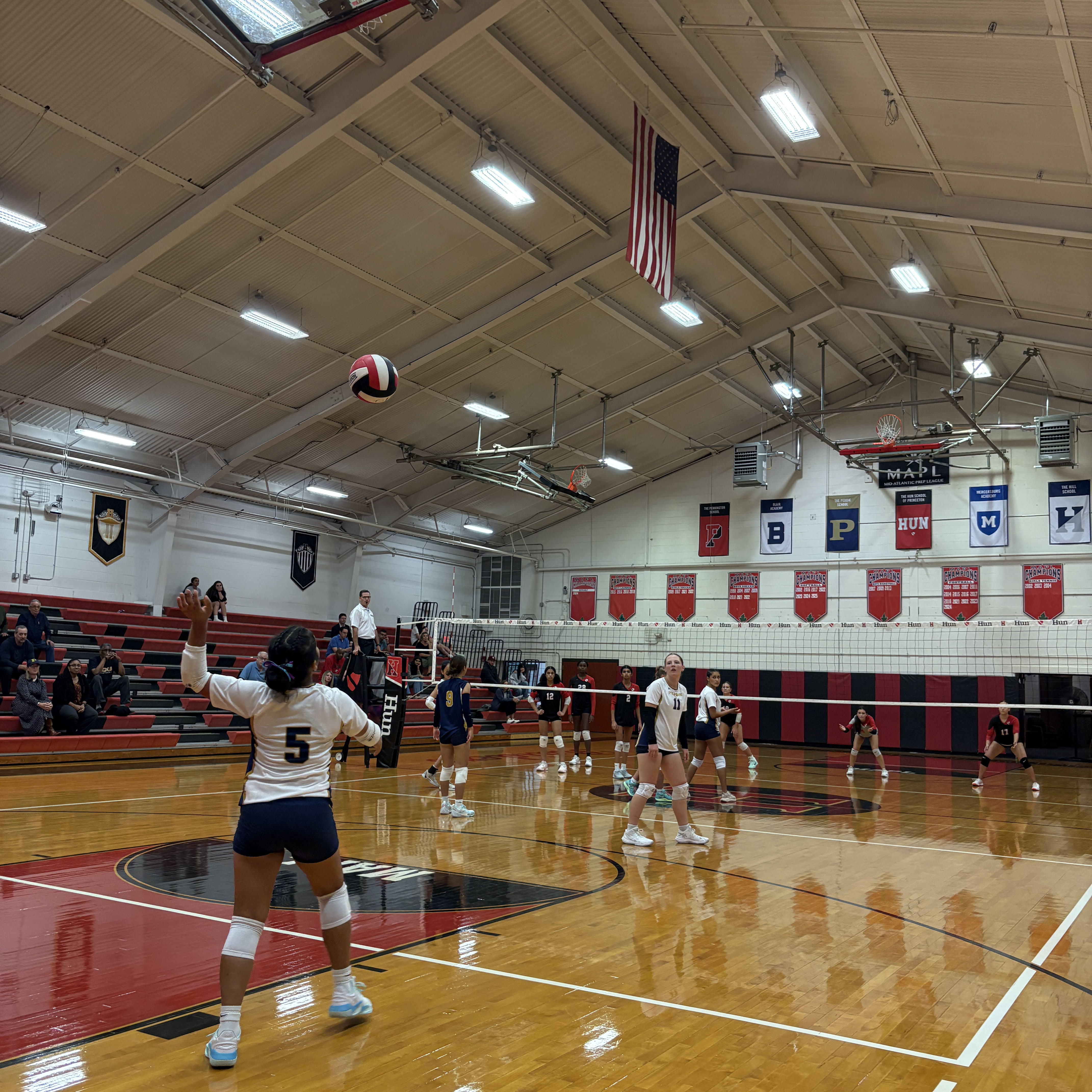 Peddie JV girls volleyball made history in its first match since 2007