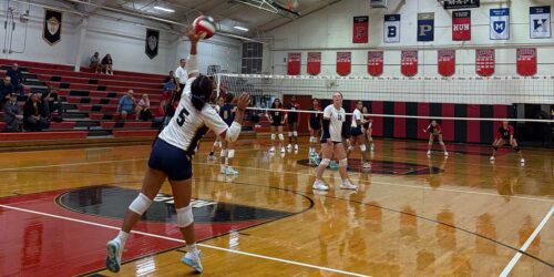Girls Volleyball Serves Up Excitement with First Match in 20 Years Image