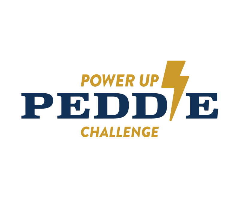 Power Up Peddie Challenge Logo